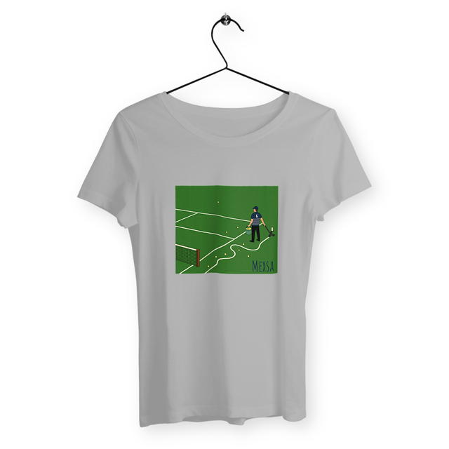 Image front T-shirt Femme Léger - G.O.A.T. on Grass