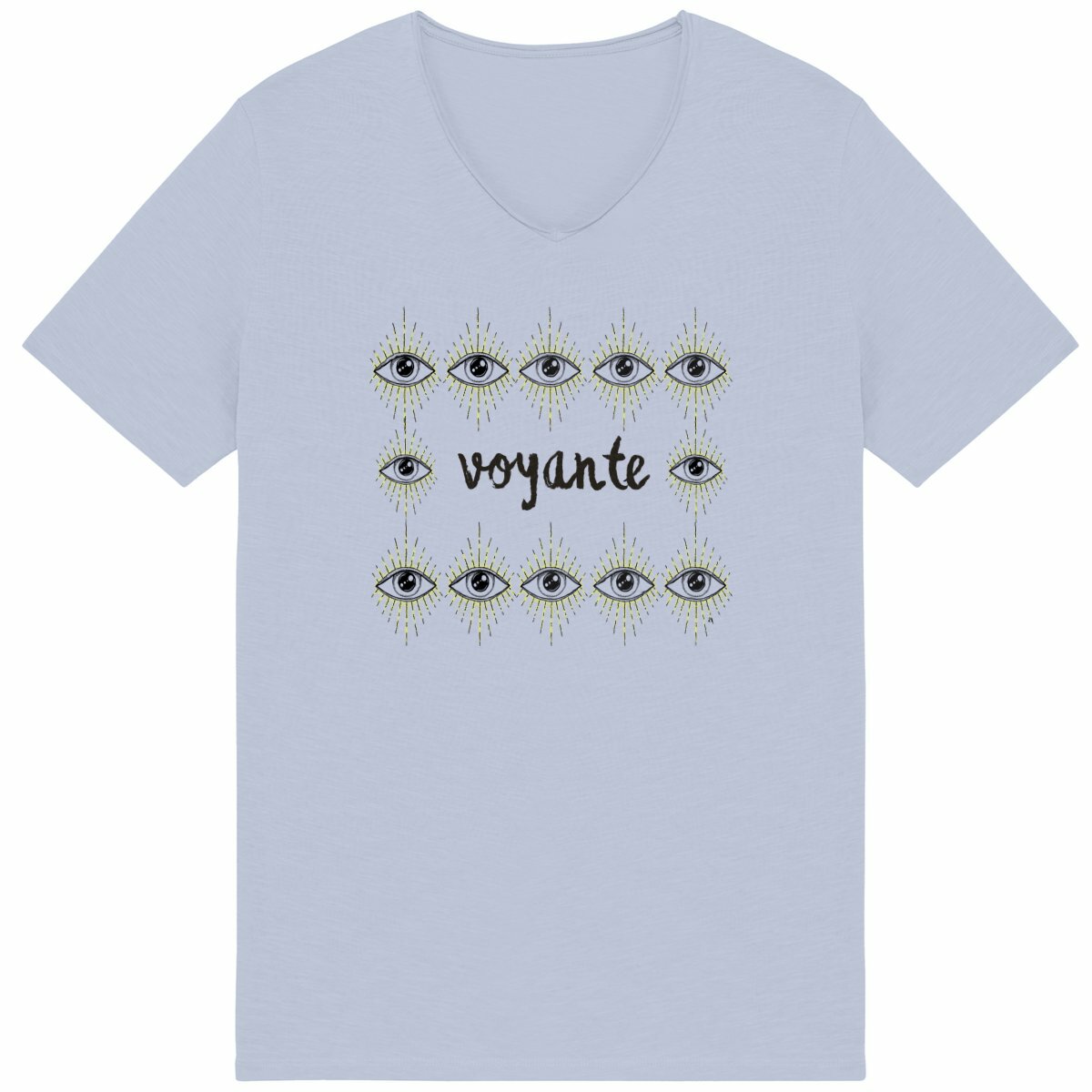 Image front T-shirt Femme Slub - Voyante