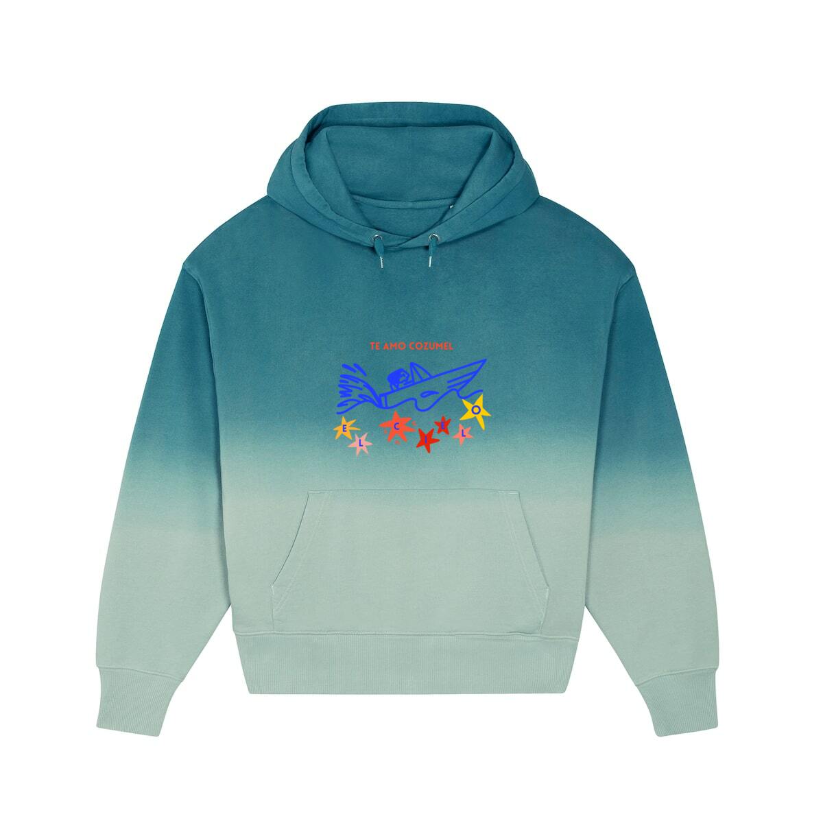 Image front Sweat à capuche femme - El Cielo