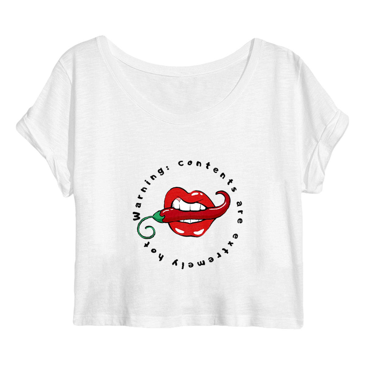 Image front Crop top Femme Picante & Sexy