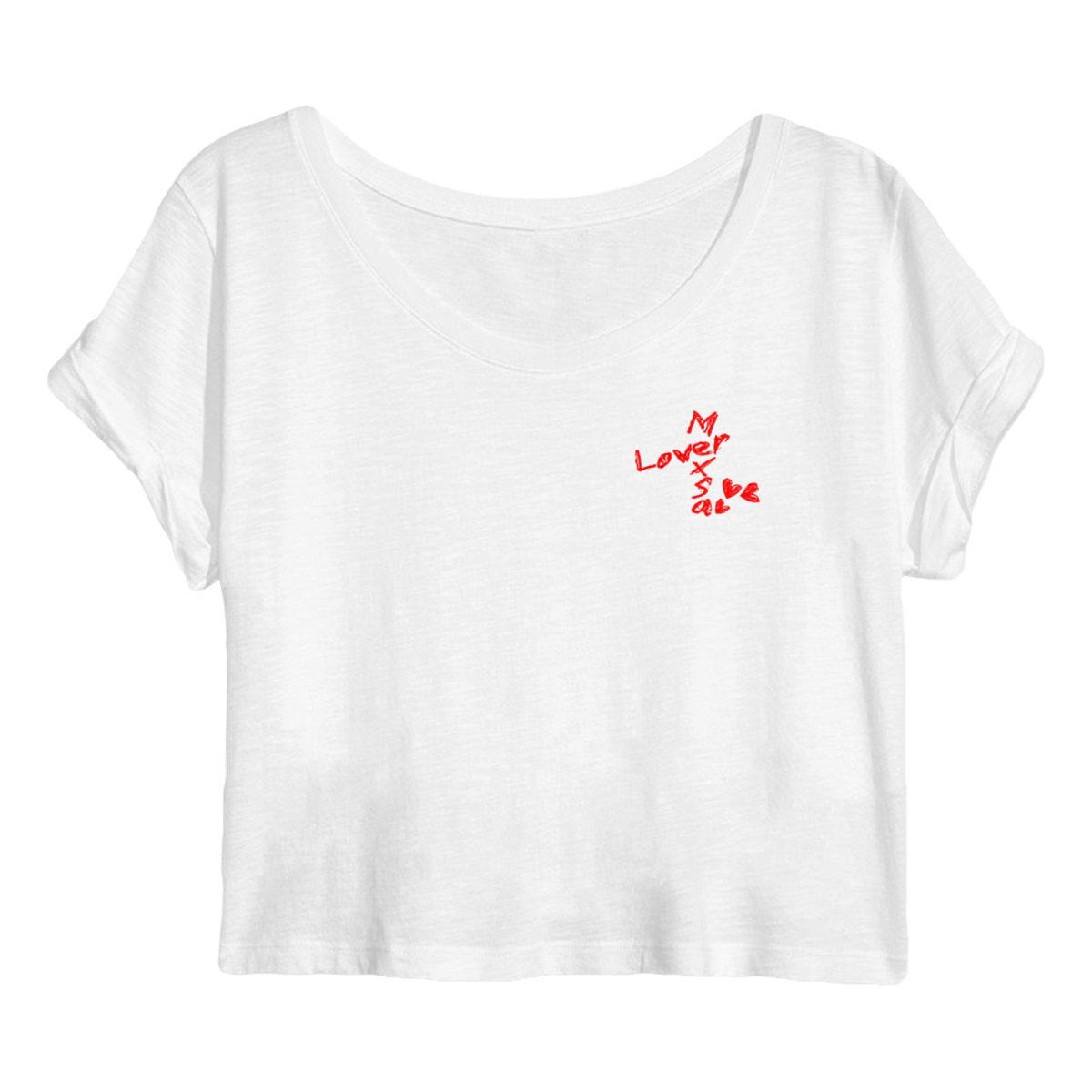 Image front Crop Top Femme Mexsa Lover