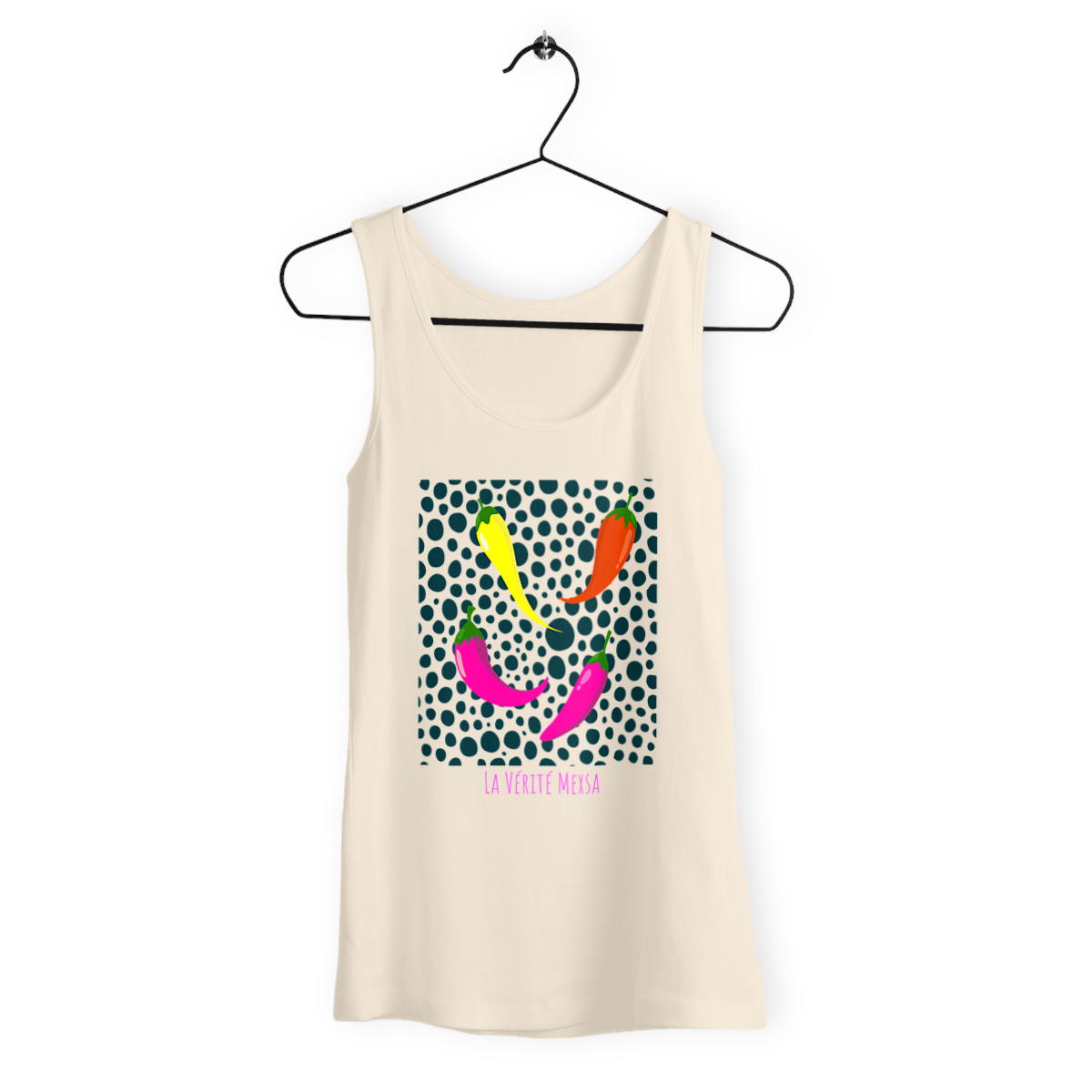 Image front Débardeur Femme Ample - Al Chile