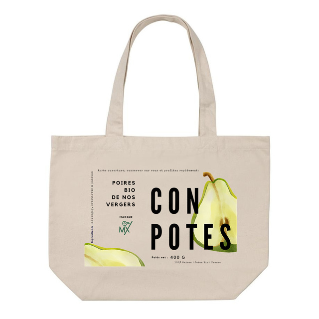 Image front Shopping bag Bio - Con amigas