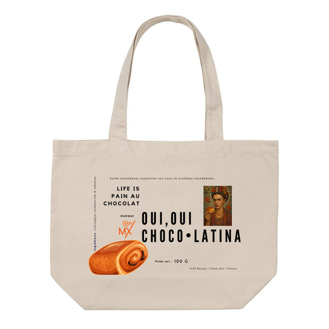 Image front Shopping bag Bio - Choco-Larina