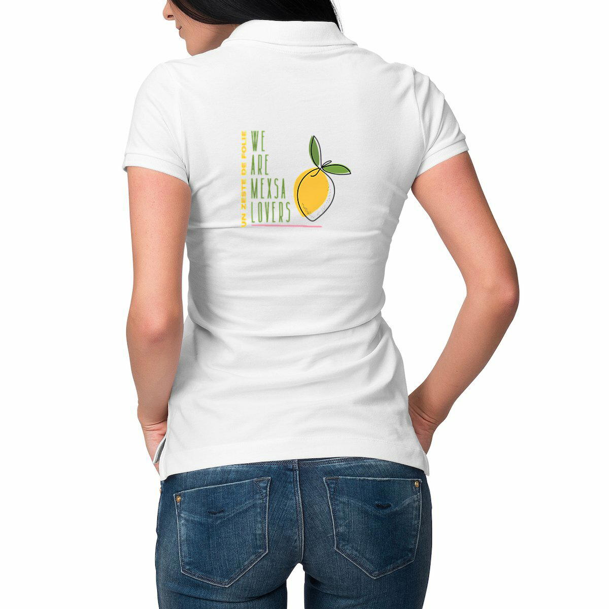 Image front Polo Léger Femme - Limón y Sal