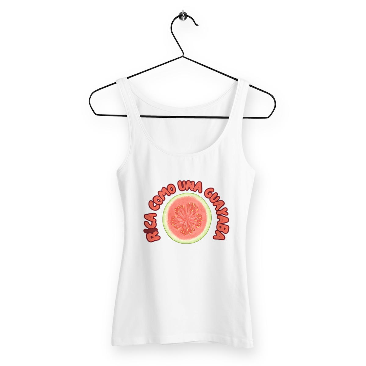 Image front Débardeur Femme Cintré Goût Goyave