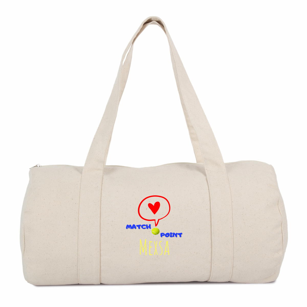 Image front Sac Polochon - Match Point, L'Amour Gagne