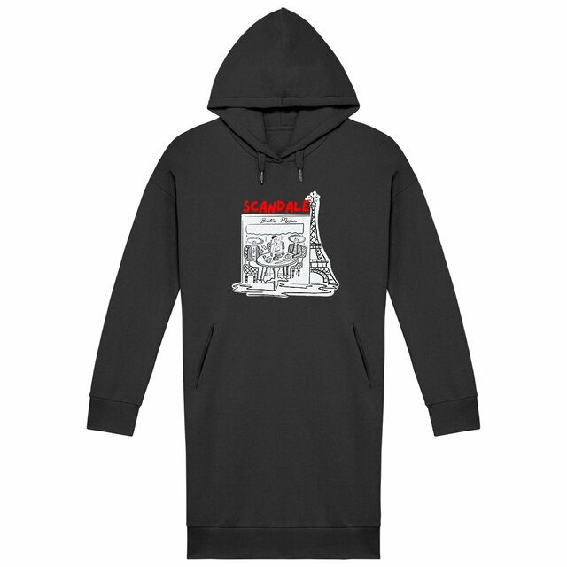 Image front Robe Sweat Femme Chic Collection Ruth Morelos - Scandale