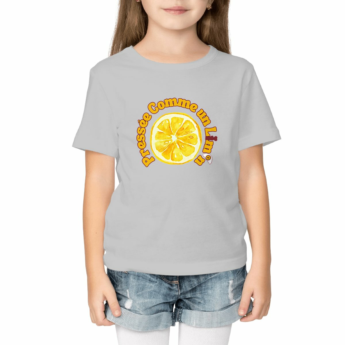 Image front T-shirt Enfant Epais - Pressée comme un citron