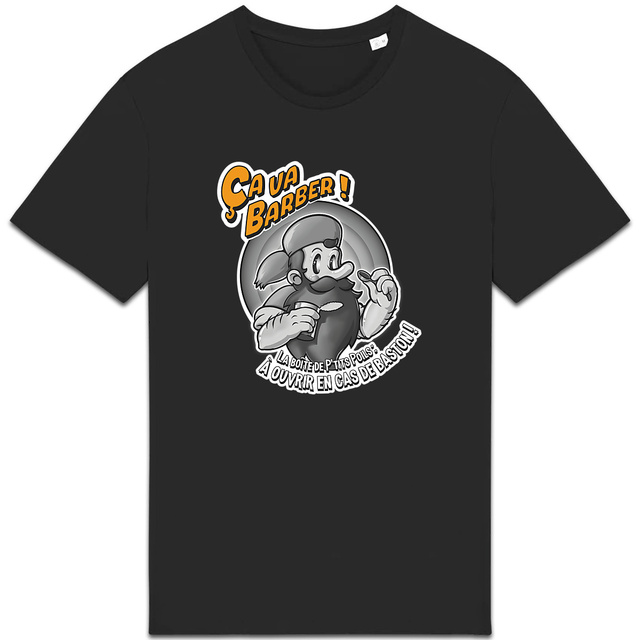 Image back T-shirt - "Boite de p'tits poils"