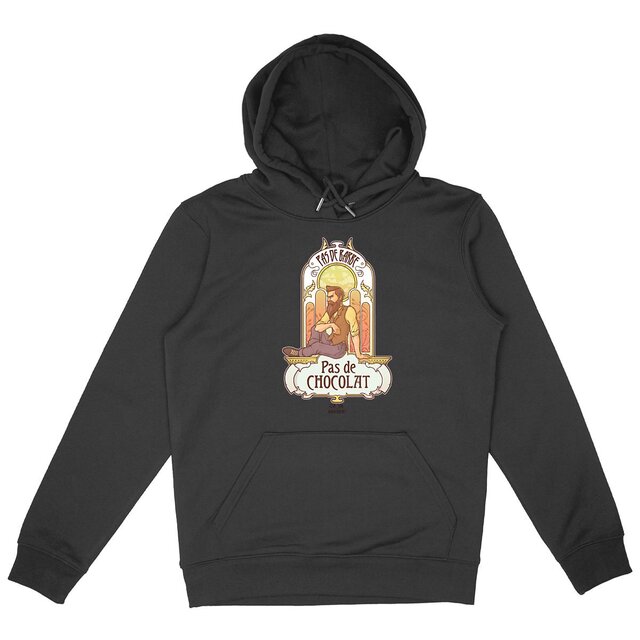 Image back Sweat PREMIUM "Pas De Barbe, Pas De Chocolat"