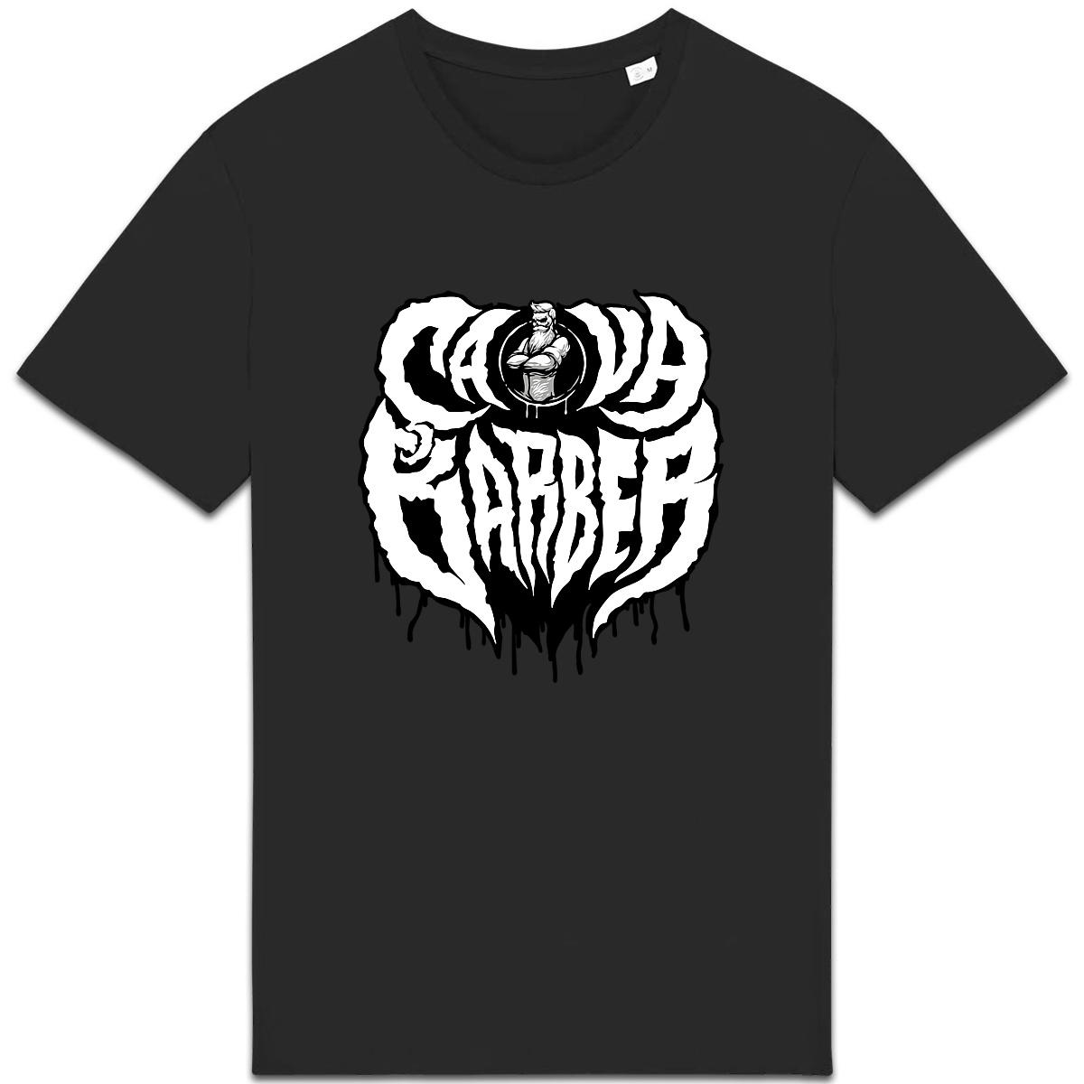 Image back T-shirt - "Barbu black métal"