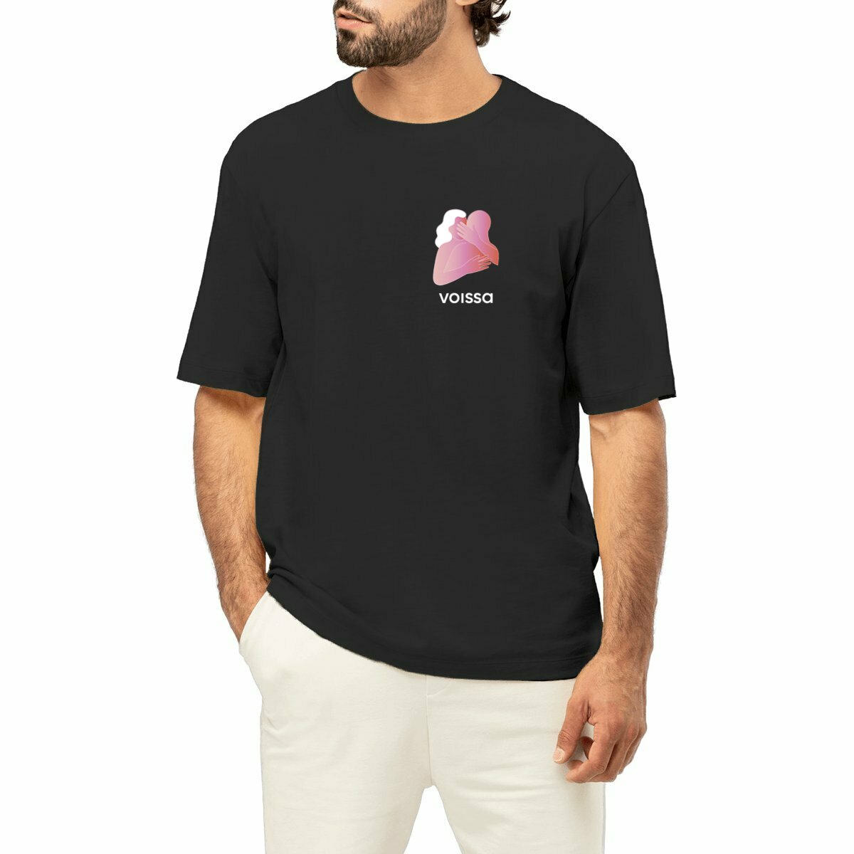 Tshirt noir Connexion 