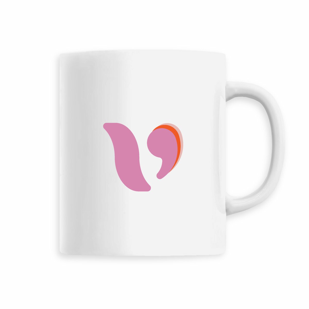 Tasse blanche Voissa basic - Image