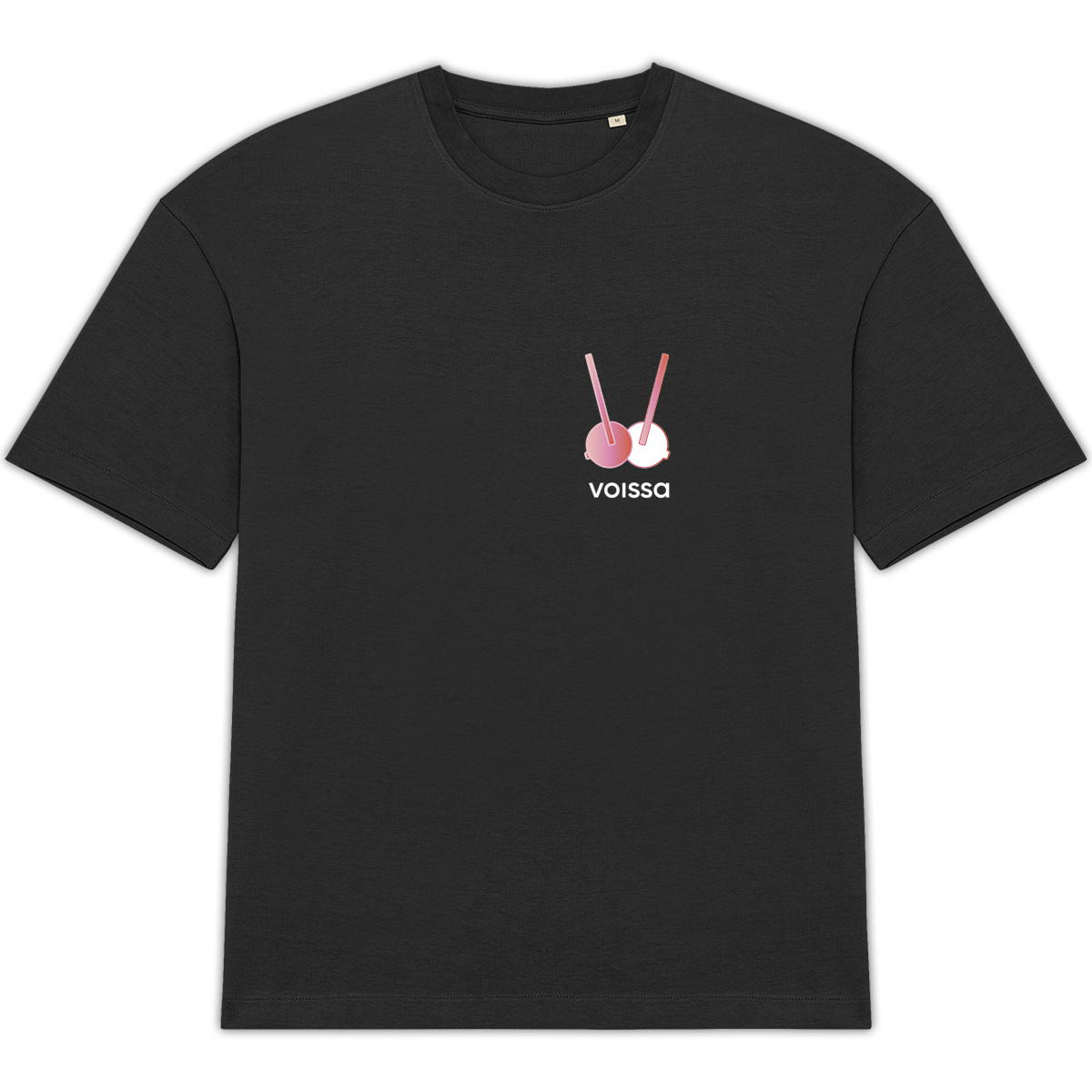 T-shirt Bonbon noir - Image