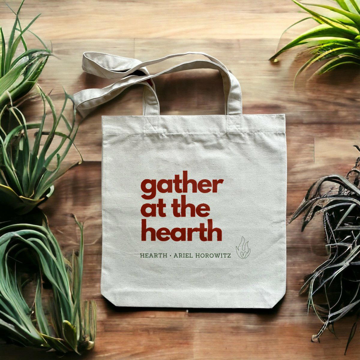 Gather at the Hearth Tote