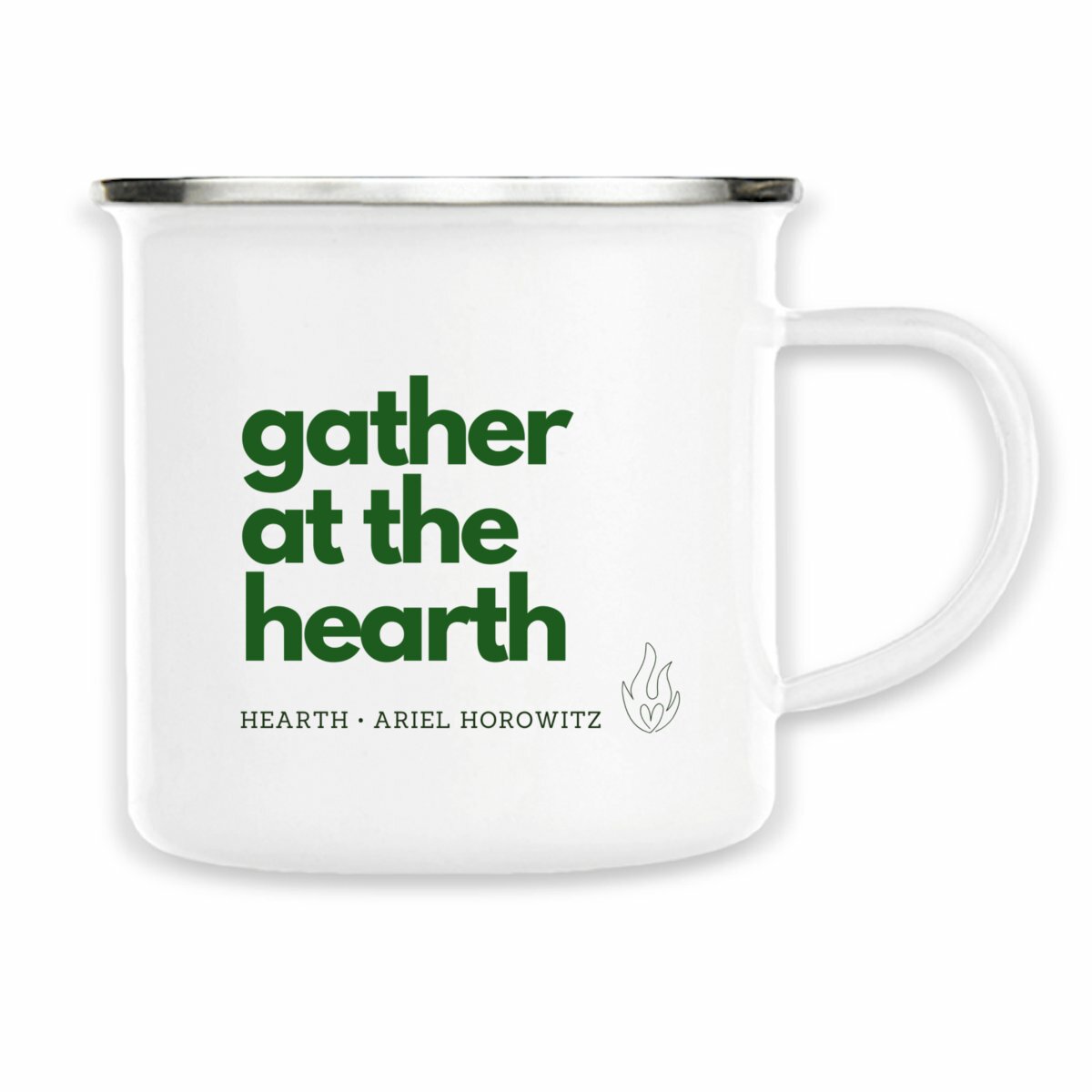 Gather at the Hearth Enamel Mug - Image