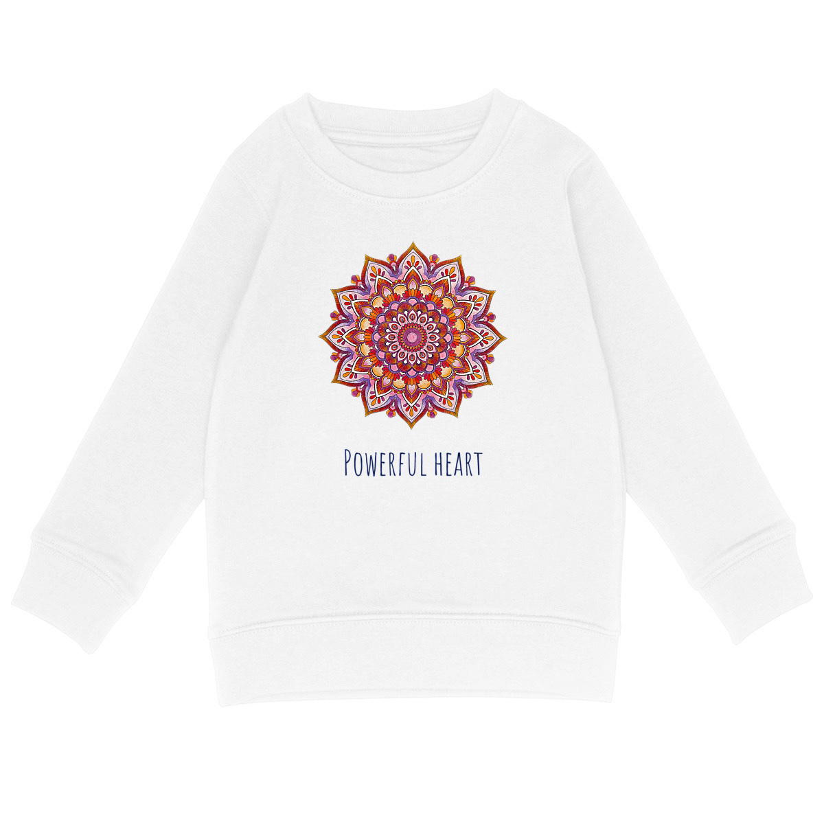 Image back Powerful Heart Kids sweatshirt