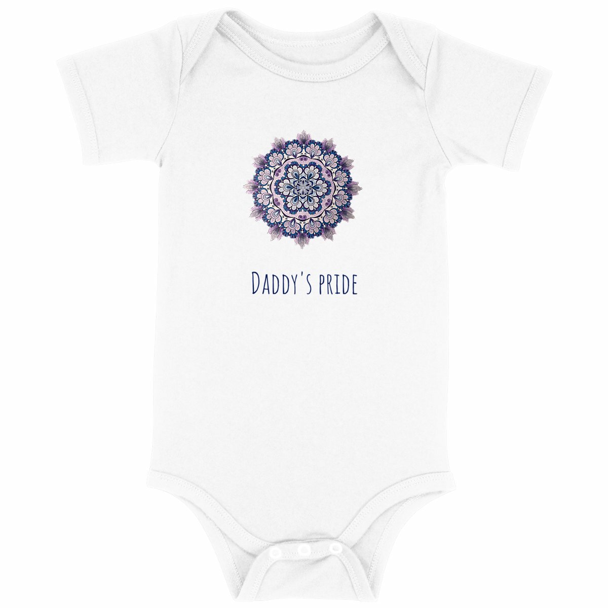 Image back Daddy's pride Baby bodysuit