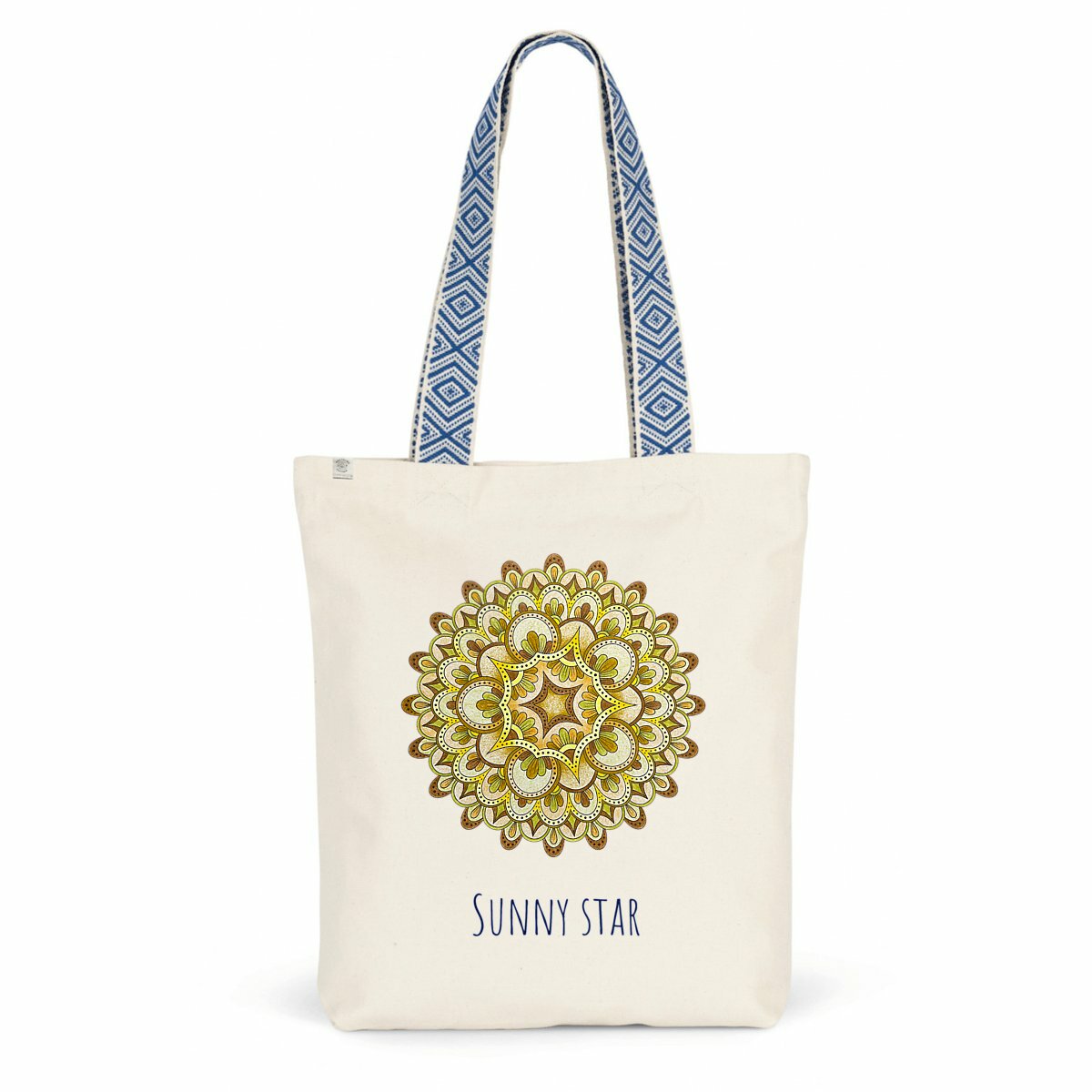 Image back Sunny star Ethnic totebag