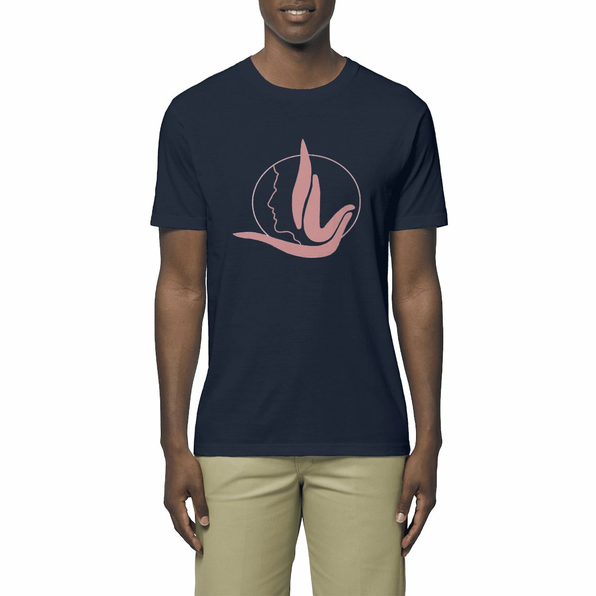 Image front One with your True Self men's T-shirt