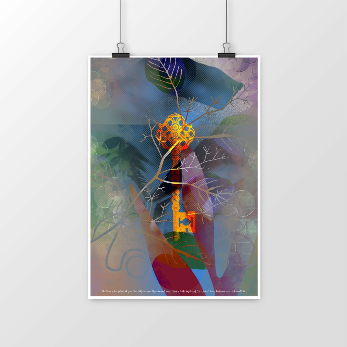 Image front The Key to the Mystery of Life Poster