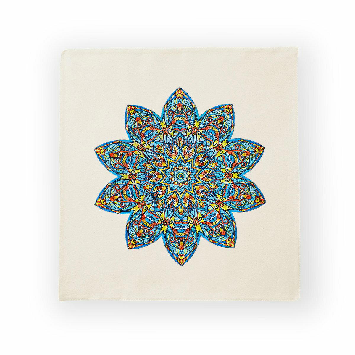 Image back Evening Star Cotton cushion cover