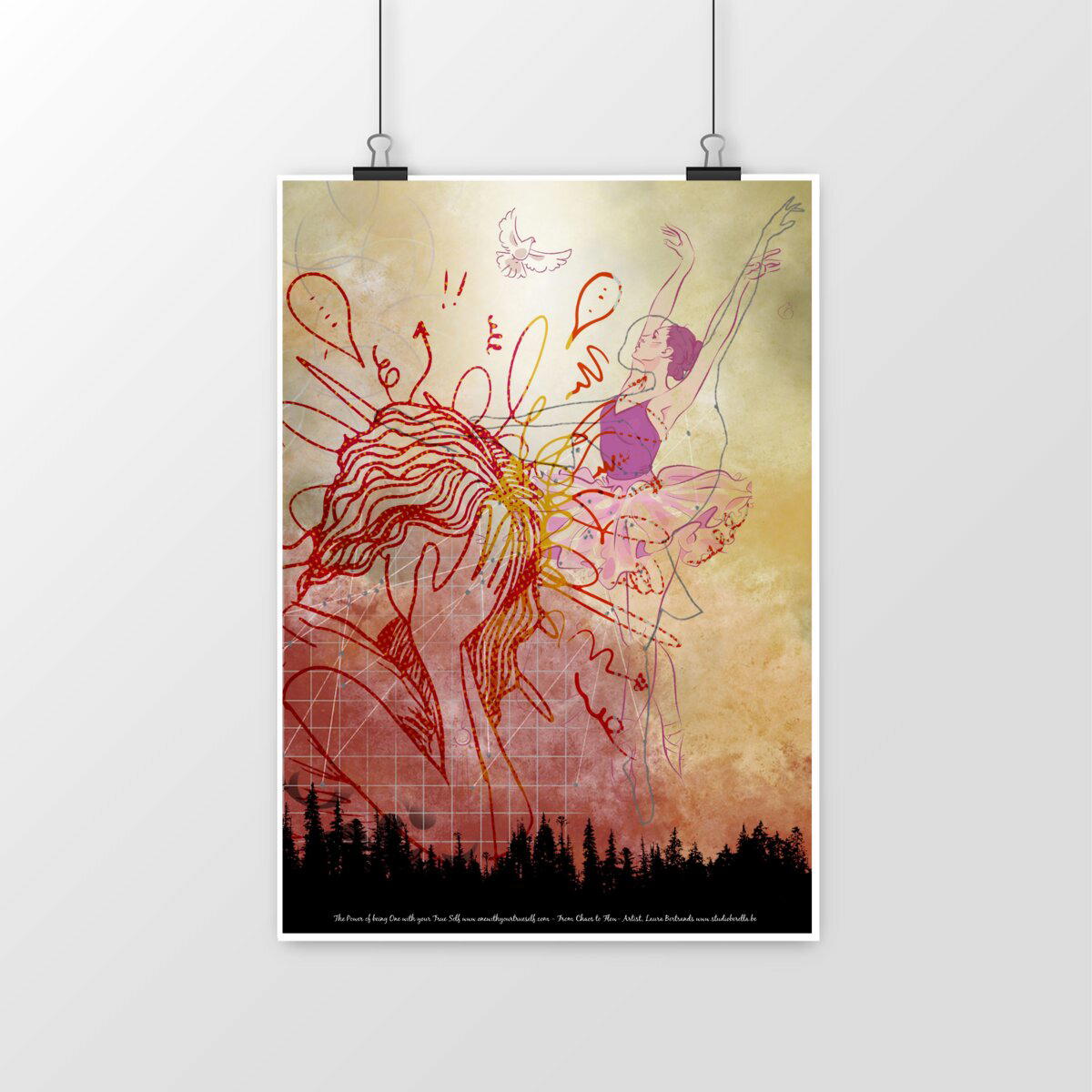 Image front From chaos to flow Poster