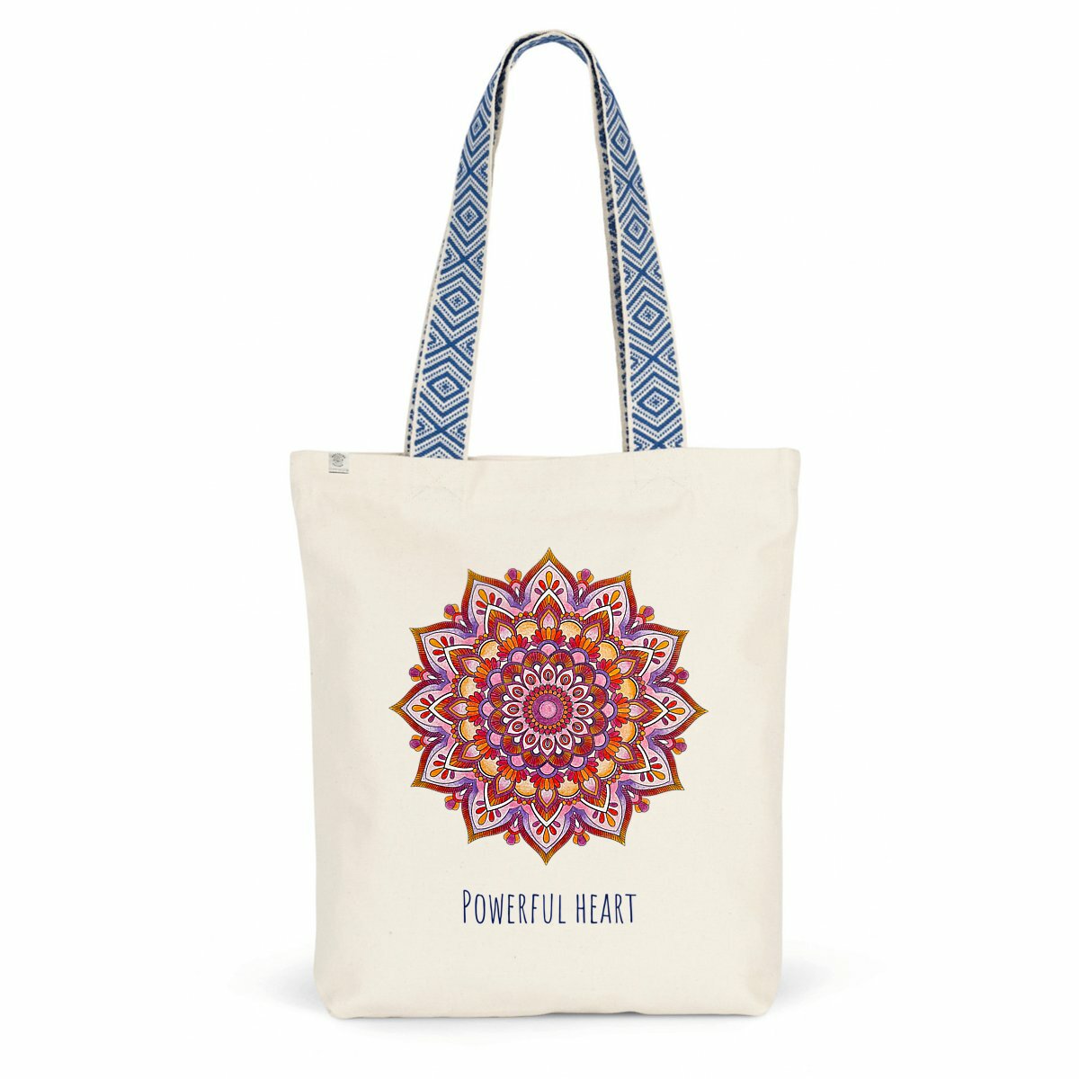 Image back Powerful Heart Ethnic totebag