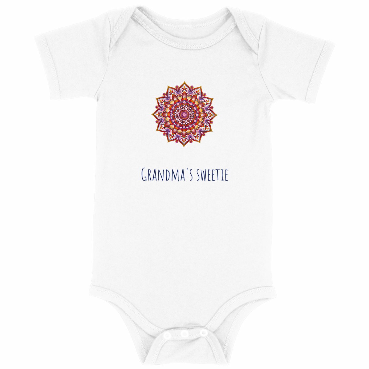 Image back Grandma's sweetie Baby bodysuit