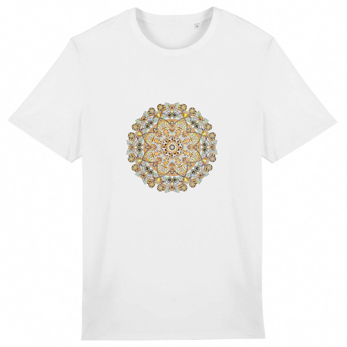 Image back Golden Mandala Men's T-shirt