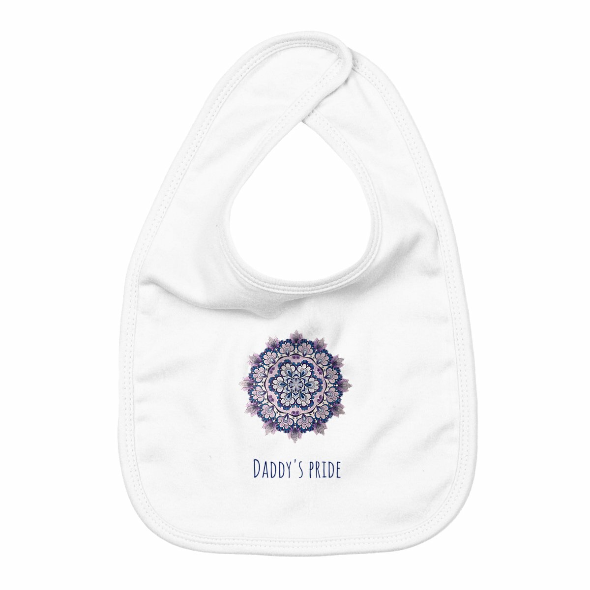 Image front "Daddy's pride" Baby bib