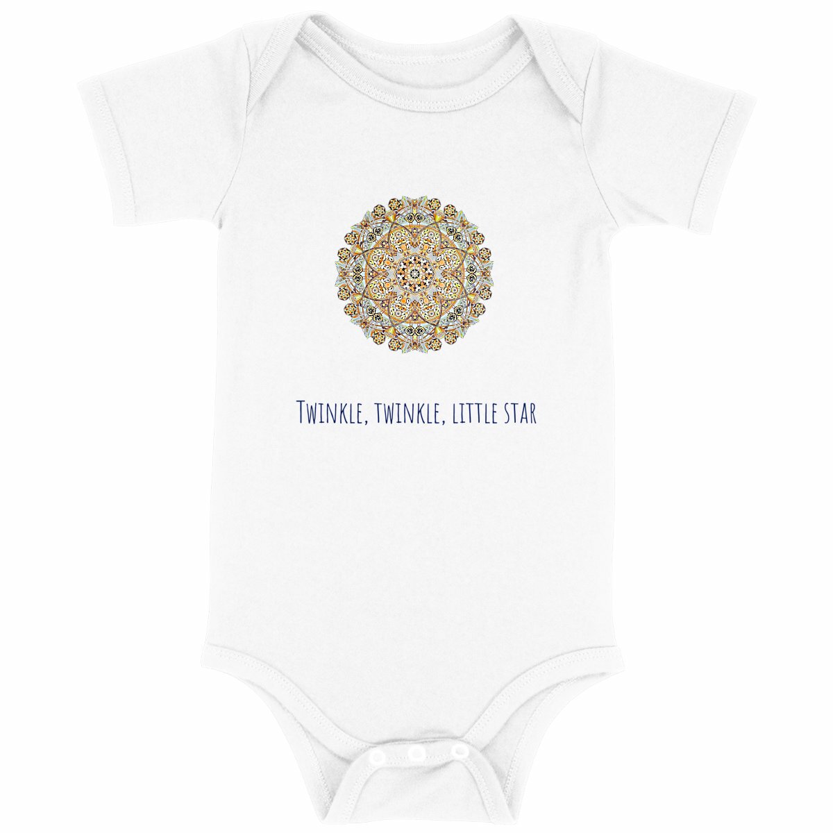 Image back Little star Baby bodysuit