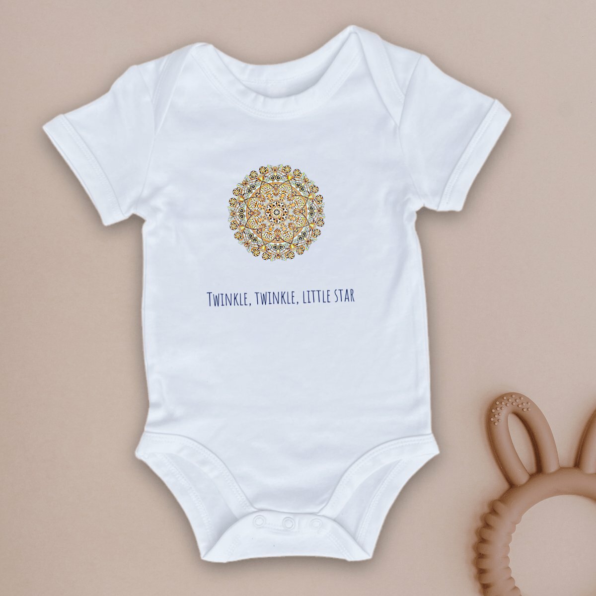 Image front Little star Baby bodysuit