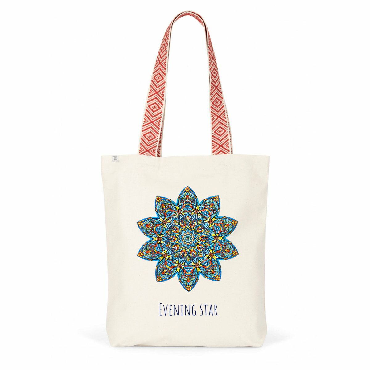 Image back Evening Star Ethnic totebag