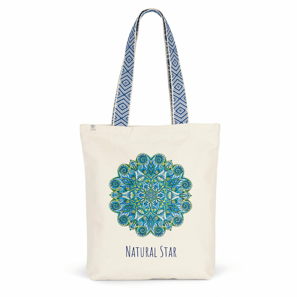 Image back Natural Star Ethnic Totebag