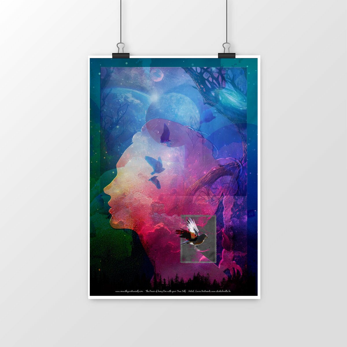 Image front The Power of being One with your True Self Poster