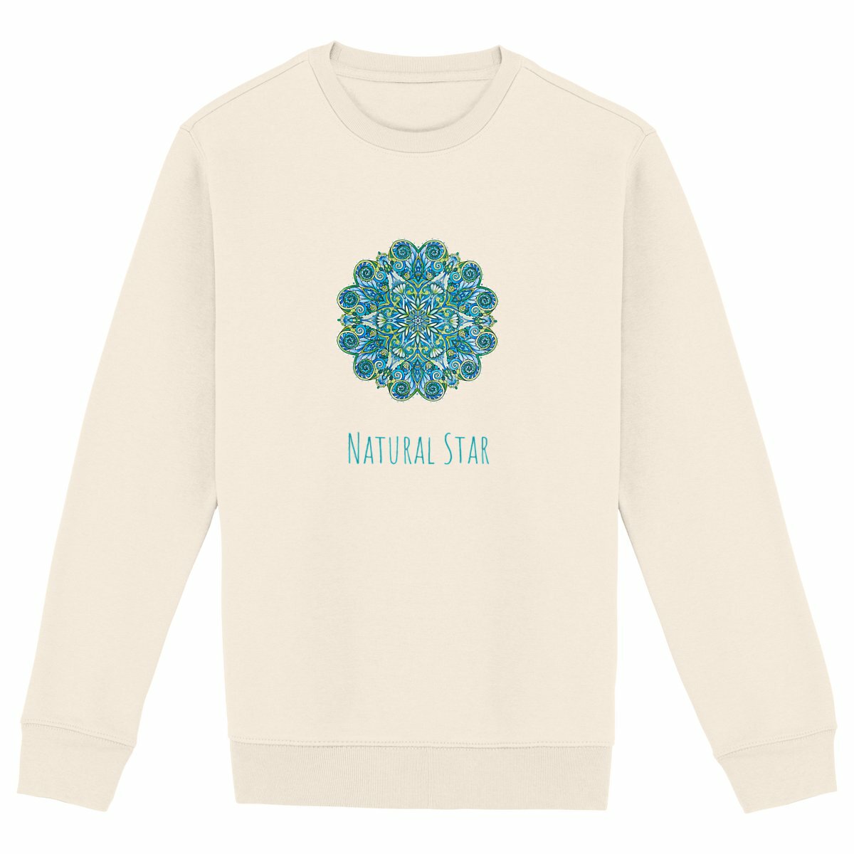 Image front Natural Star unisex sweatshirt