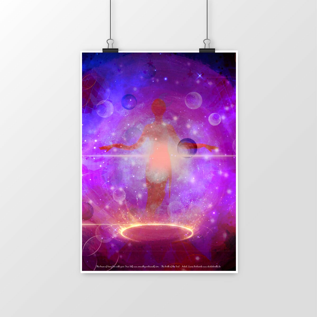 Image front The birth of the soul Poster