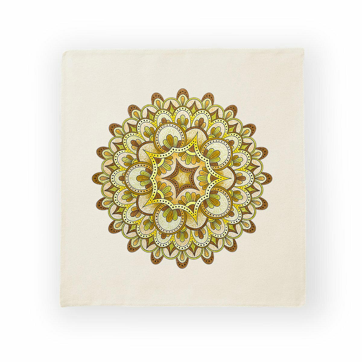 Image back Sunny star Cotton cushion cover