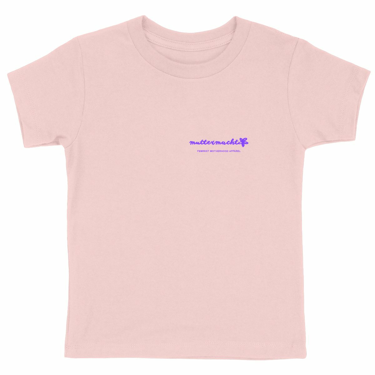 Image back Ich streik mit mim Mami! - Kids Shirt