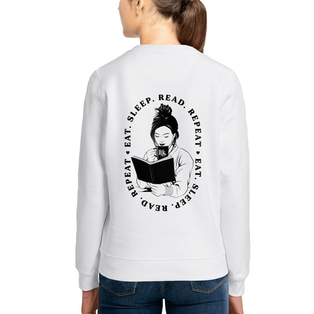 Eat. Seep. Read. Repeat. Sweatshirt 