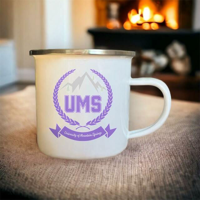 UMS purple mug