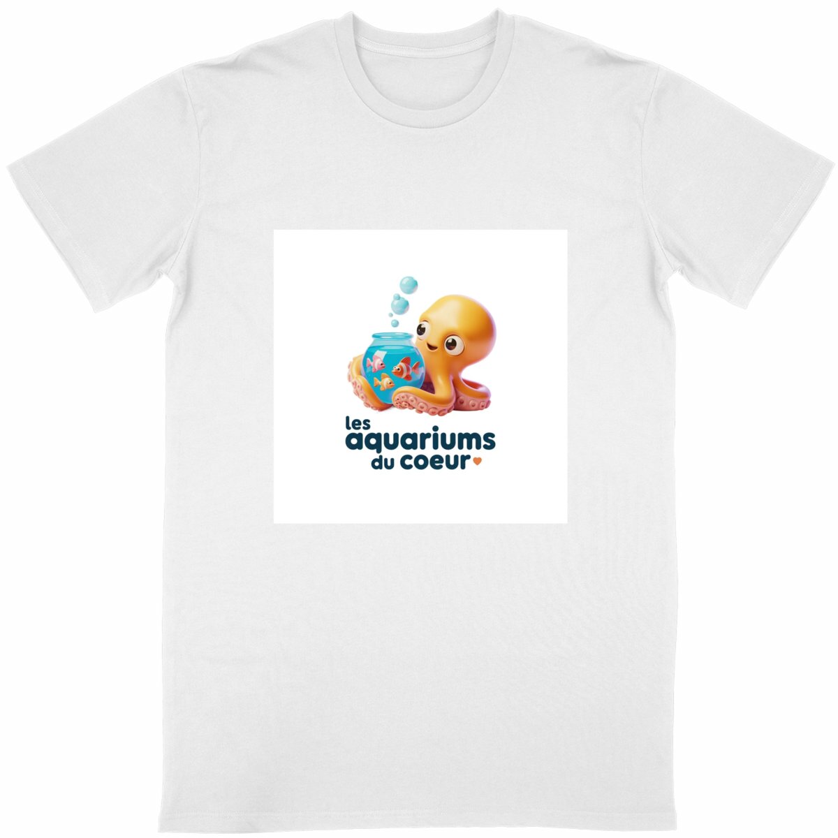 T-shirt Unisexe Classique pieuvre