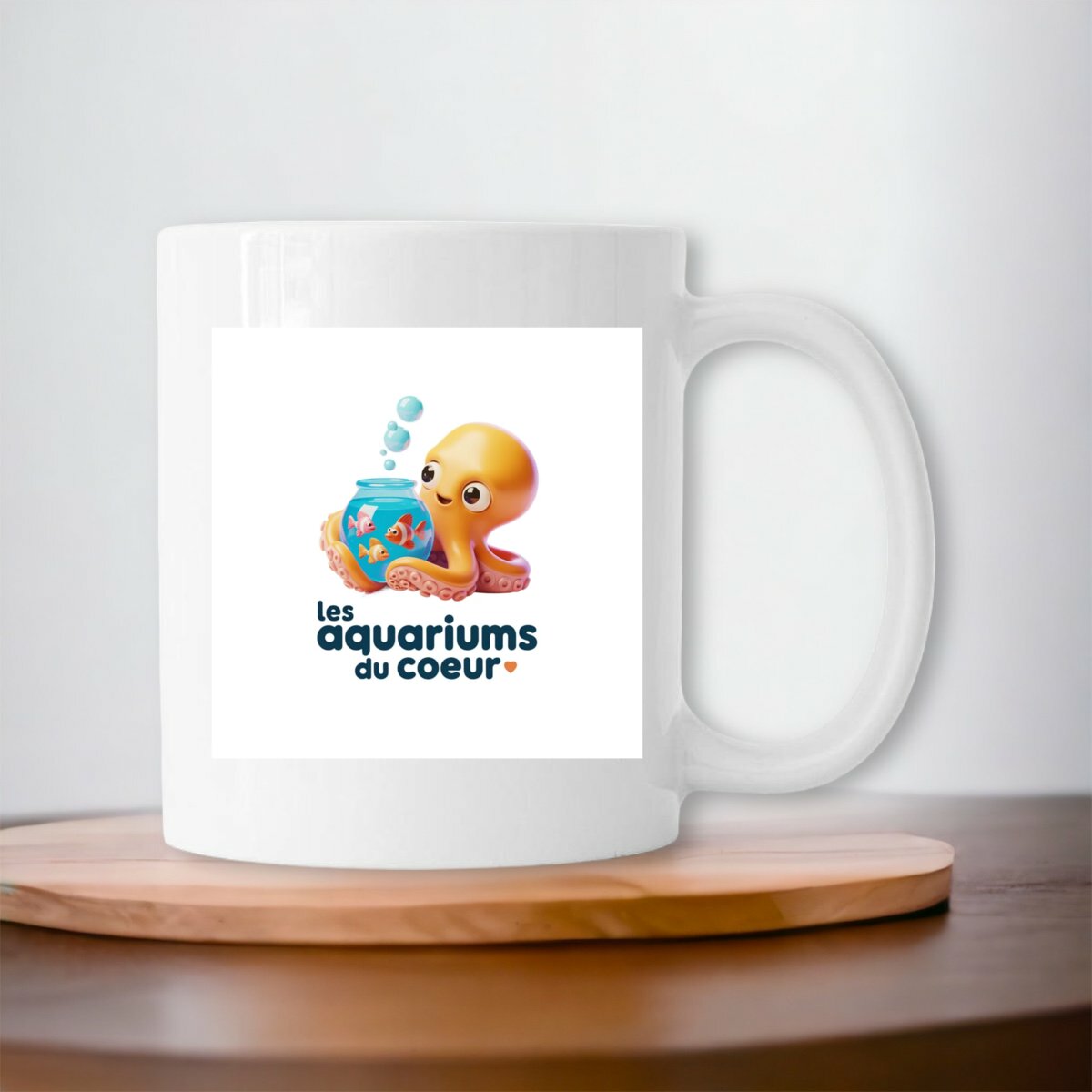 Mug ceramique pieuvre