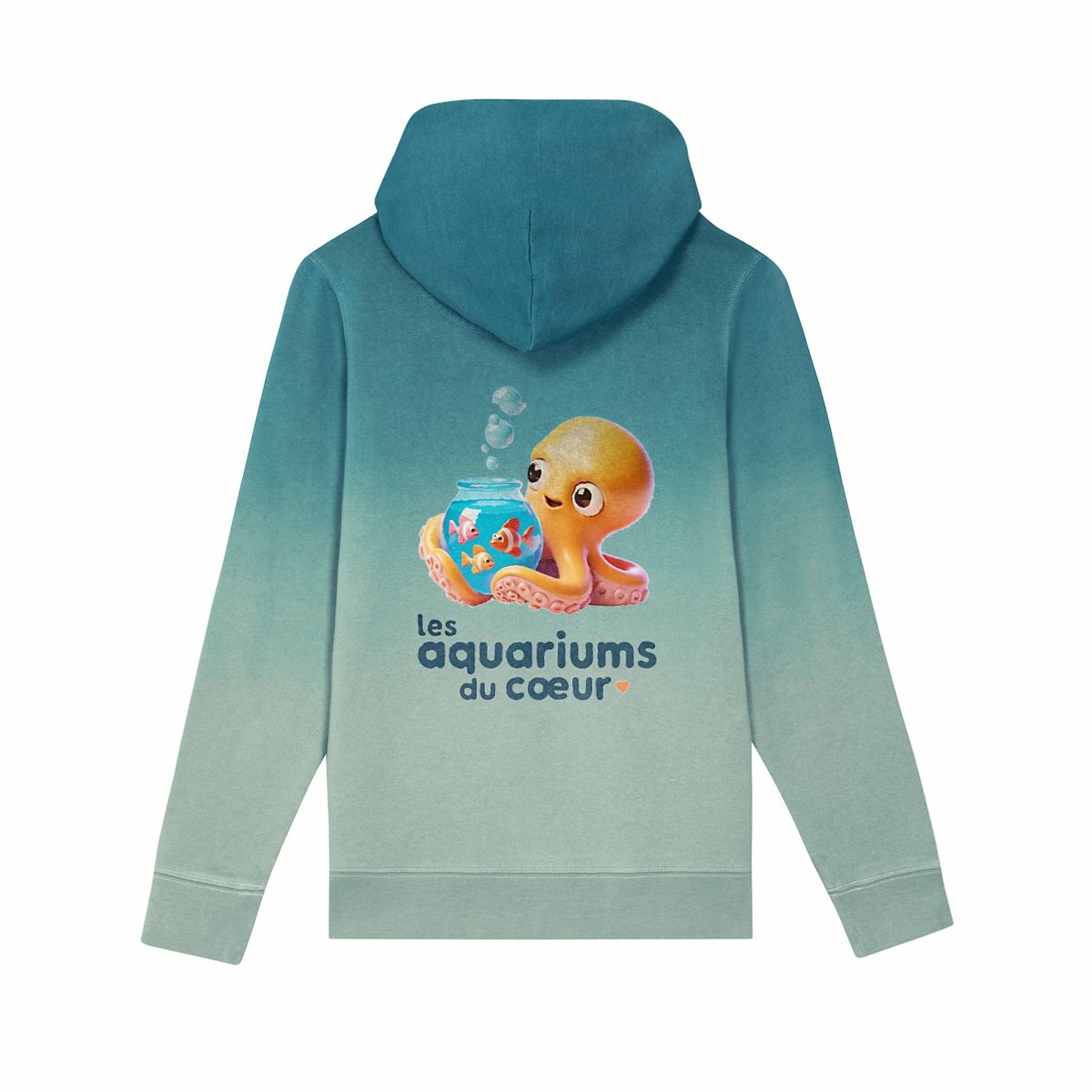 Sweat à capuche Enfant Dip Dye