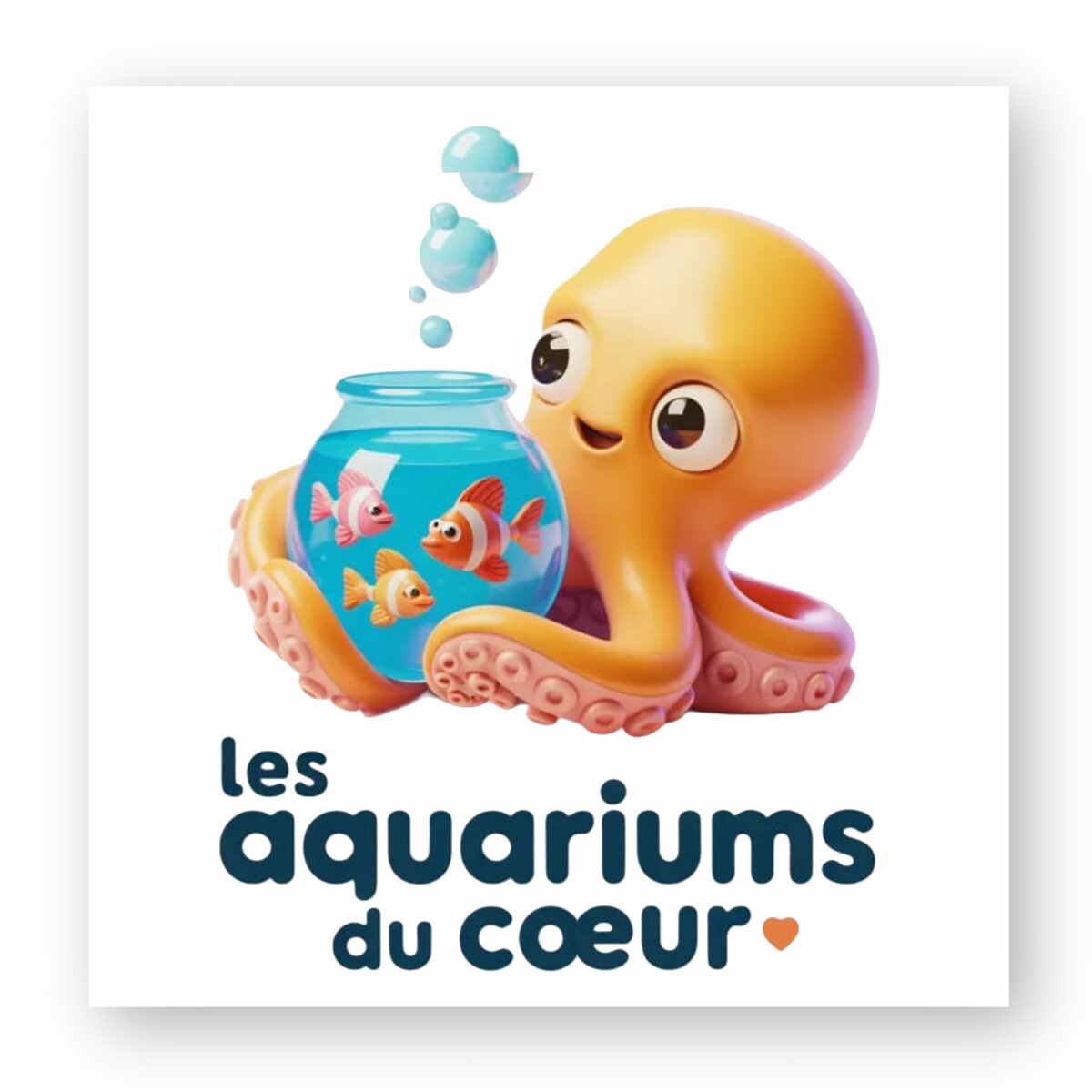 Autocollant carré