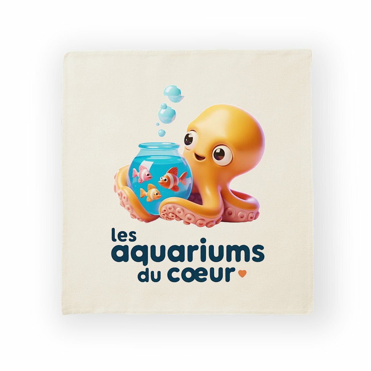 Housse de coussin en coton