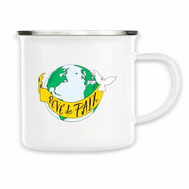 Image back Mug Métal « Rêve de Paix ». D52-N39