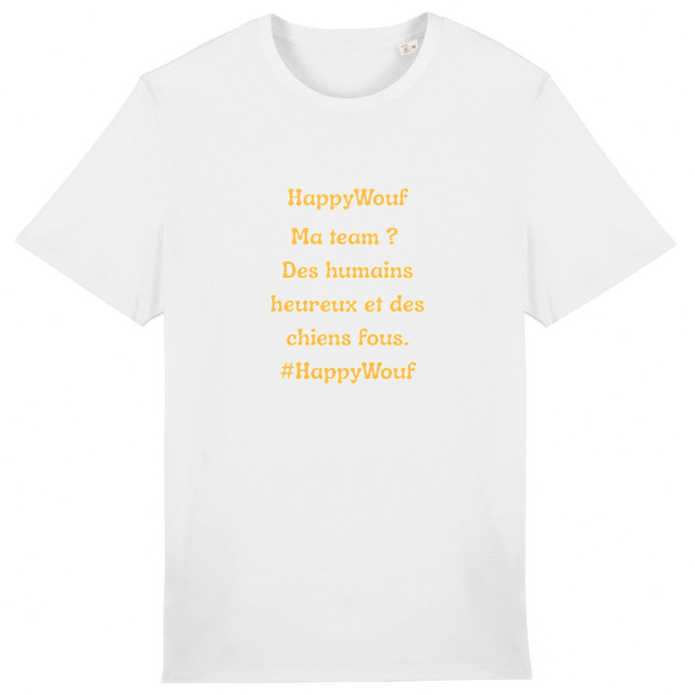 Image back HappyWouf  " Ma team"